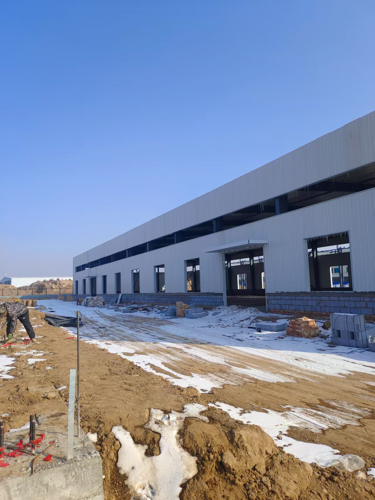 臨洮佳邦食品廠(chǎng)建設(shè)項(xiàng)目-2#車(chē)間完工