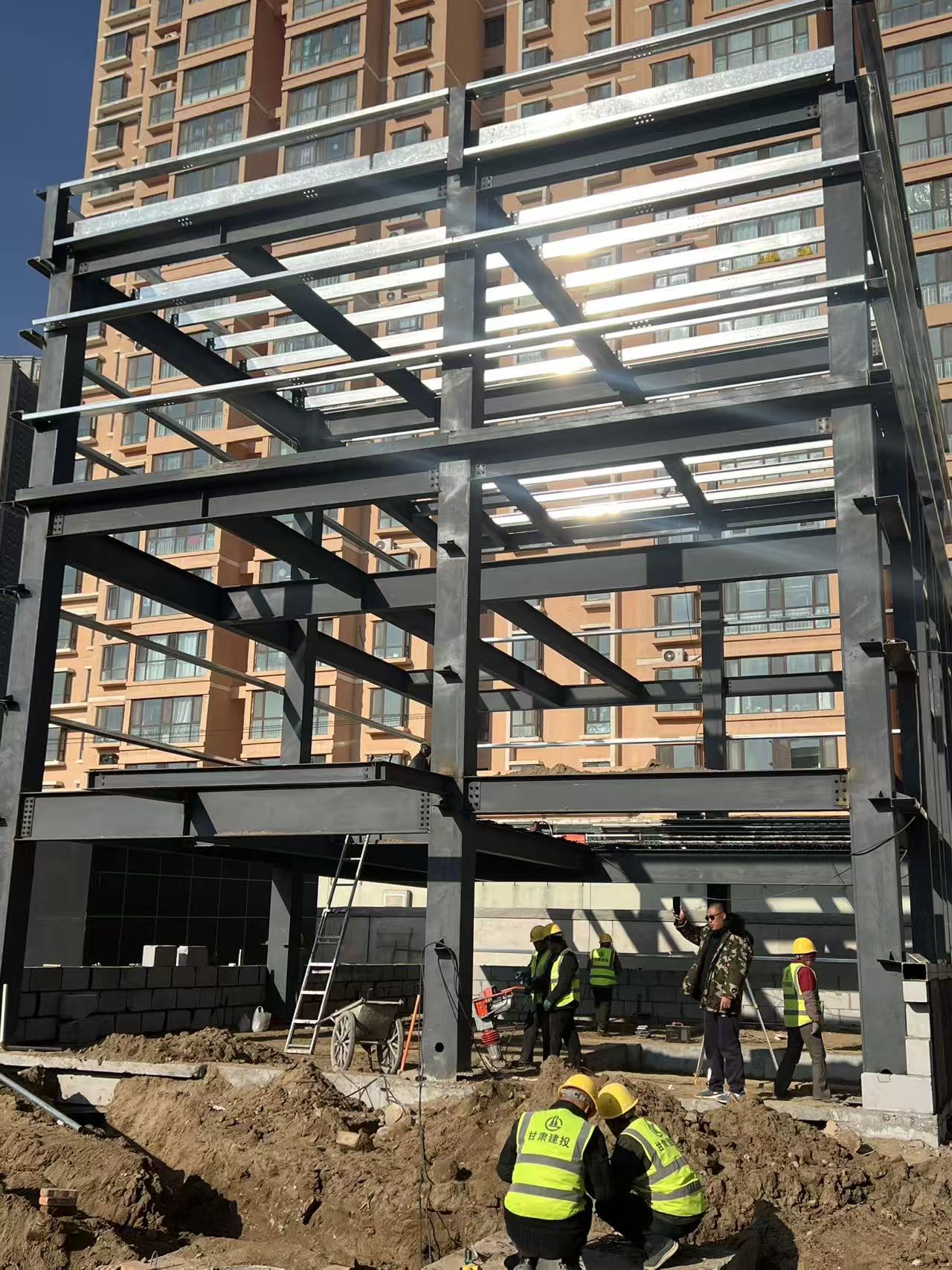 特種設(shè)備從業(yè)人員能力提升基地項(xiàng)目2#樓安裝進(jìn)度