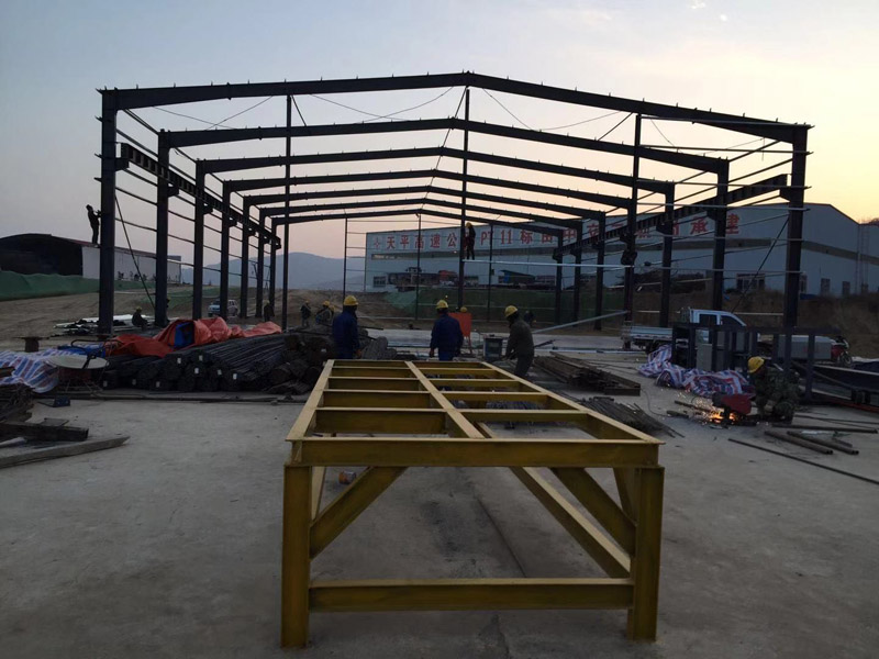 天平2號梁場鋼筋加工廠臨時設施建設項目