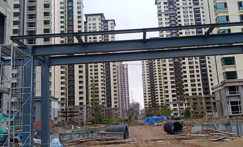 華潤置地.未來城市F地塊A、B戶型樣板間鋼結構工程